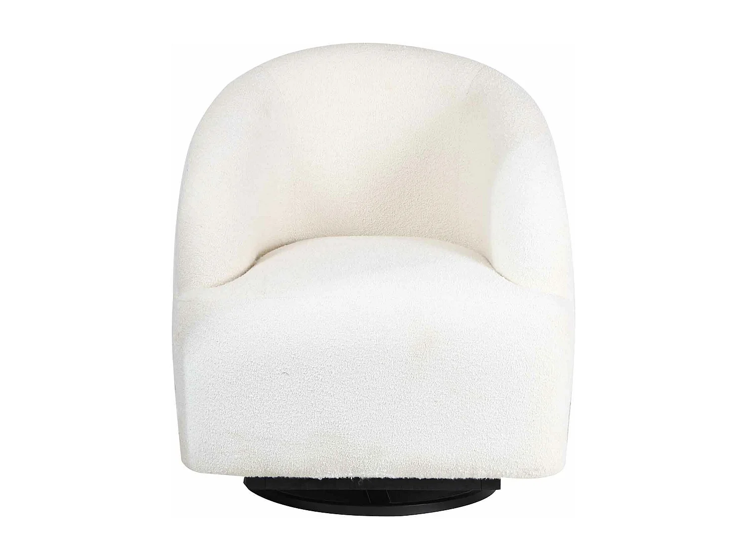 Fauteuil pivotant blanc Gubi | Offre M&M