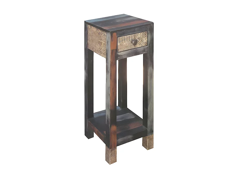 Table d'appoint 1 tiroir | Manguier Pushkar