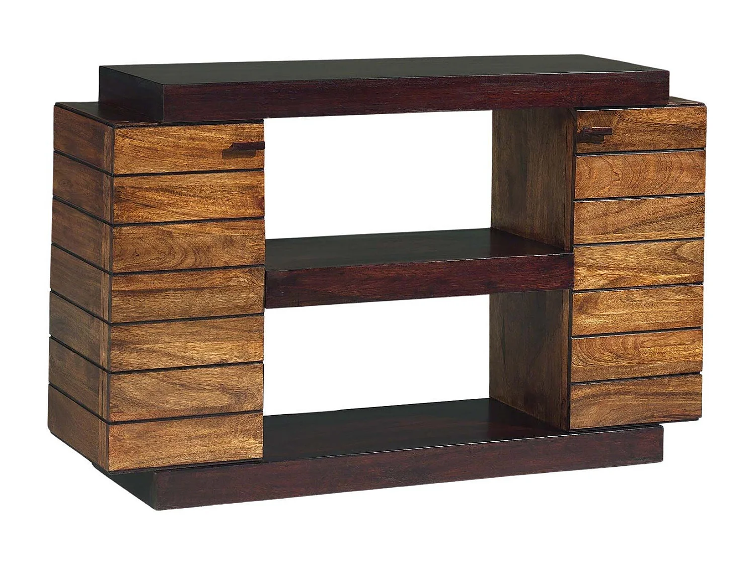 Console bois bicolore | Manguier Herods