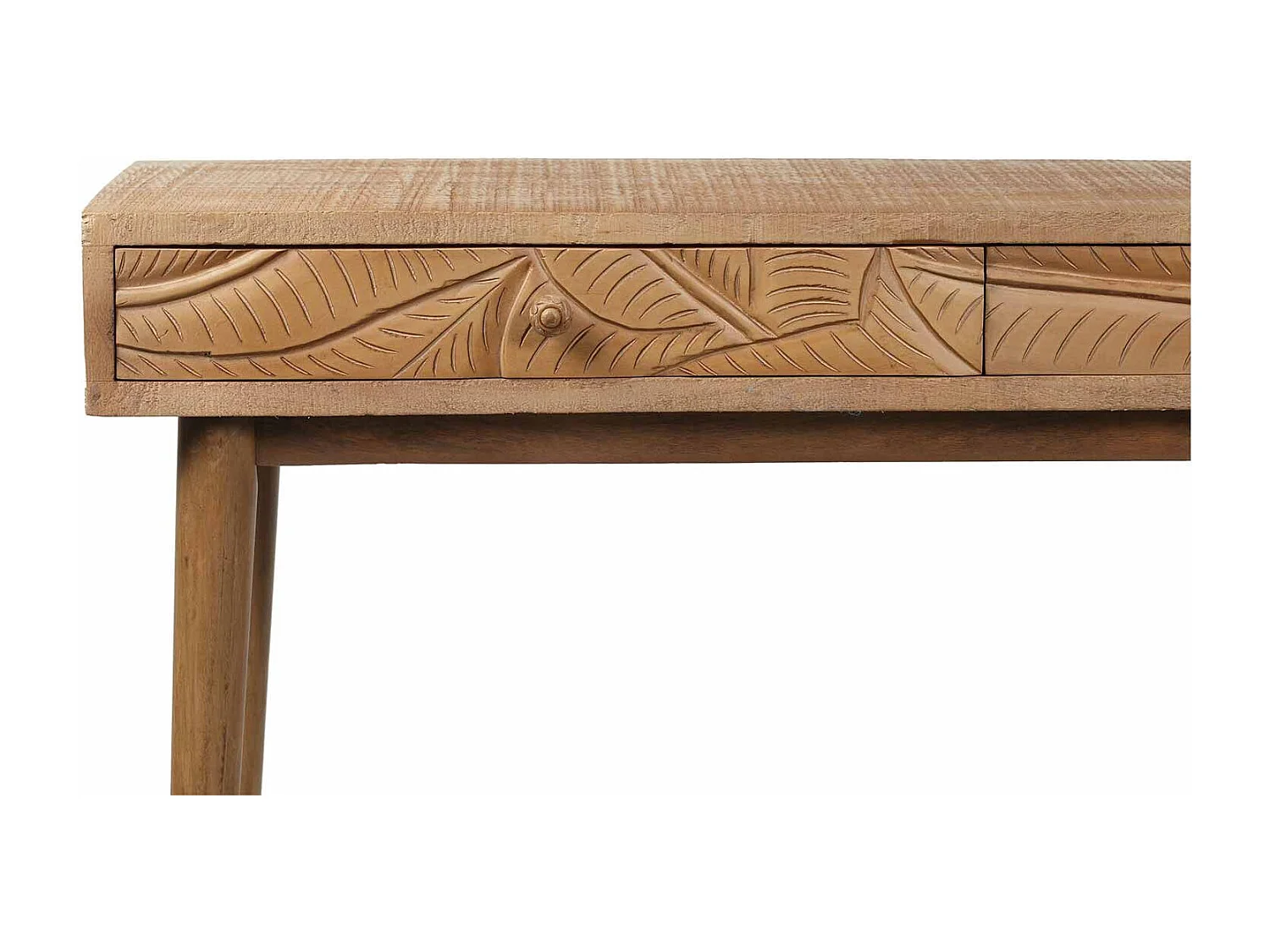 Console sculptée 2 tiroirs | Manguier Floria