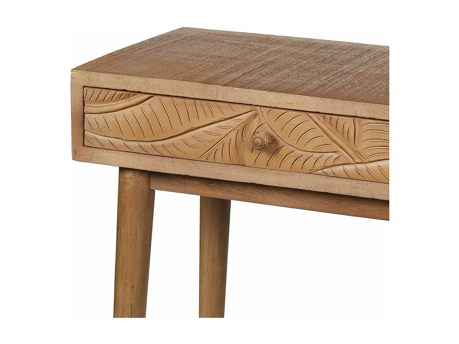 Console sculptée 2 tiroirs | Manguier Floria