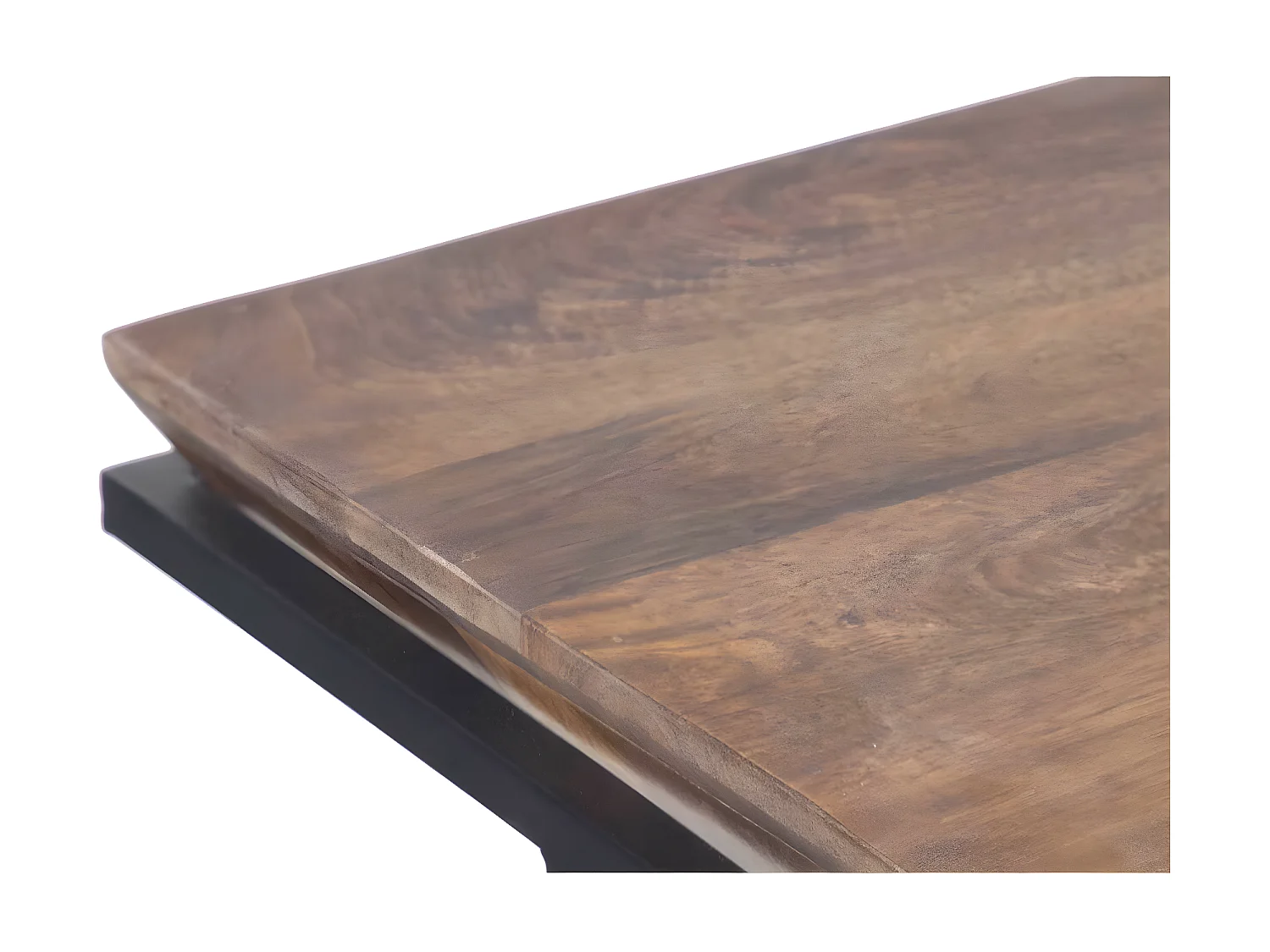 Console pyramide bois et métal | Acacia Sirocco