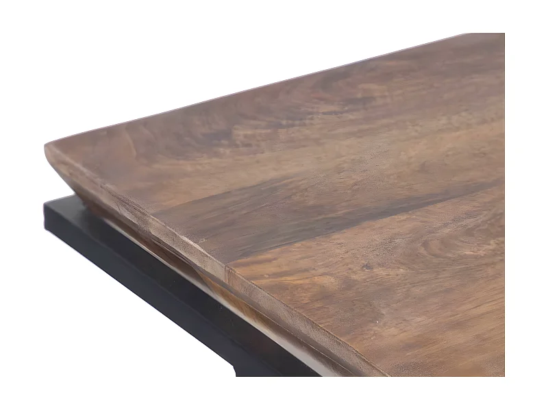 Console pyramide bois et métal | Acacia Sirocco