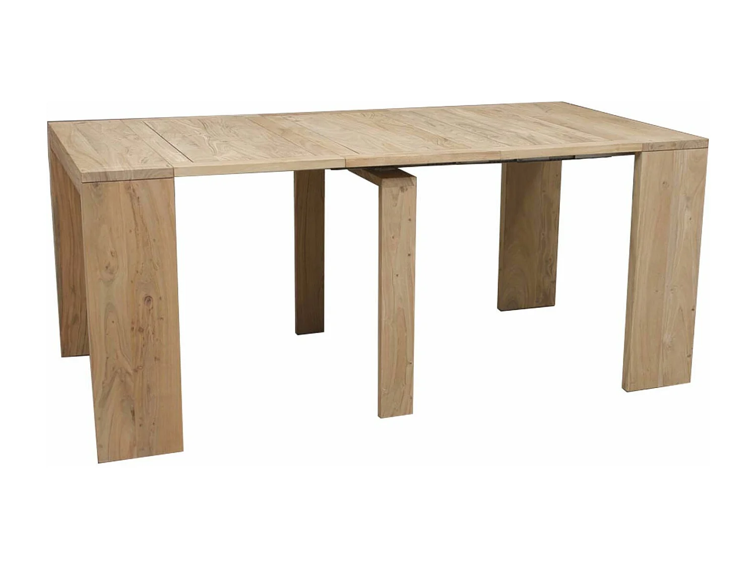Console extensible naturelle | Acacia Katan