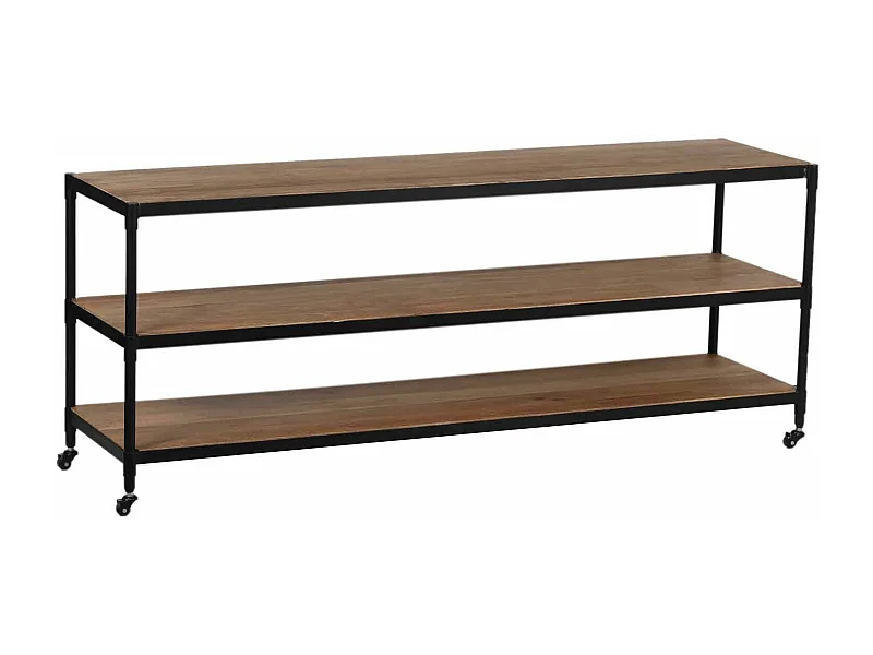 Meuble TV triple plateau | Manguier Carnac