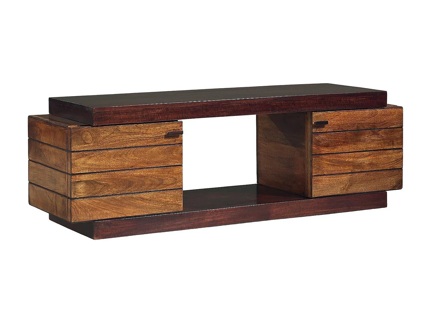 Meuble Tv bois bicolore | Manguier Herods