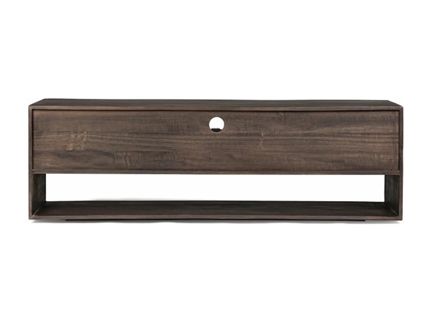 Meuble Tv design 2P bois bicolore | Manguier Kabir