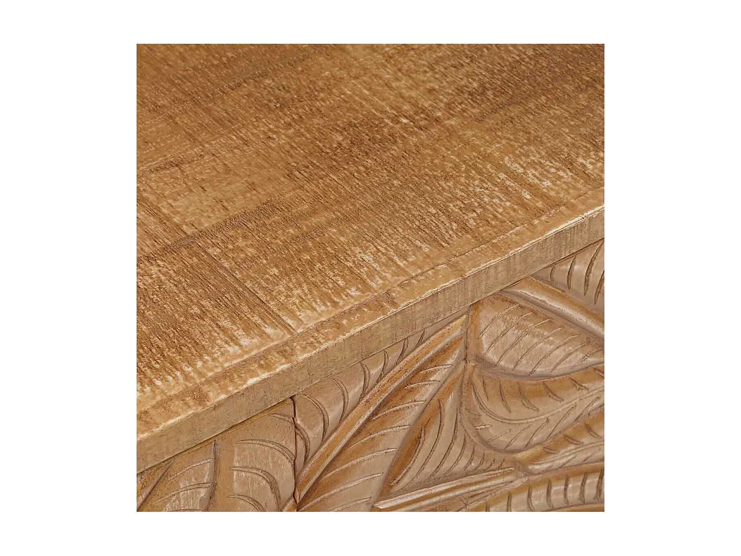 Meuble TV 2 portes 2 niches | Manguier Floria