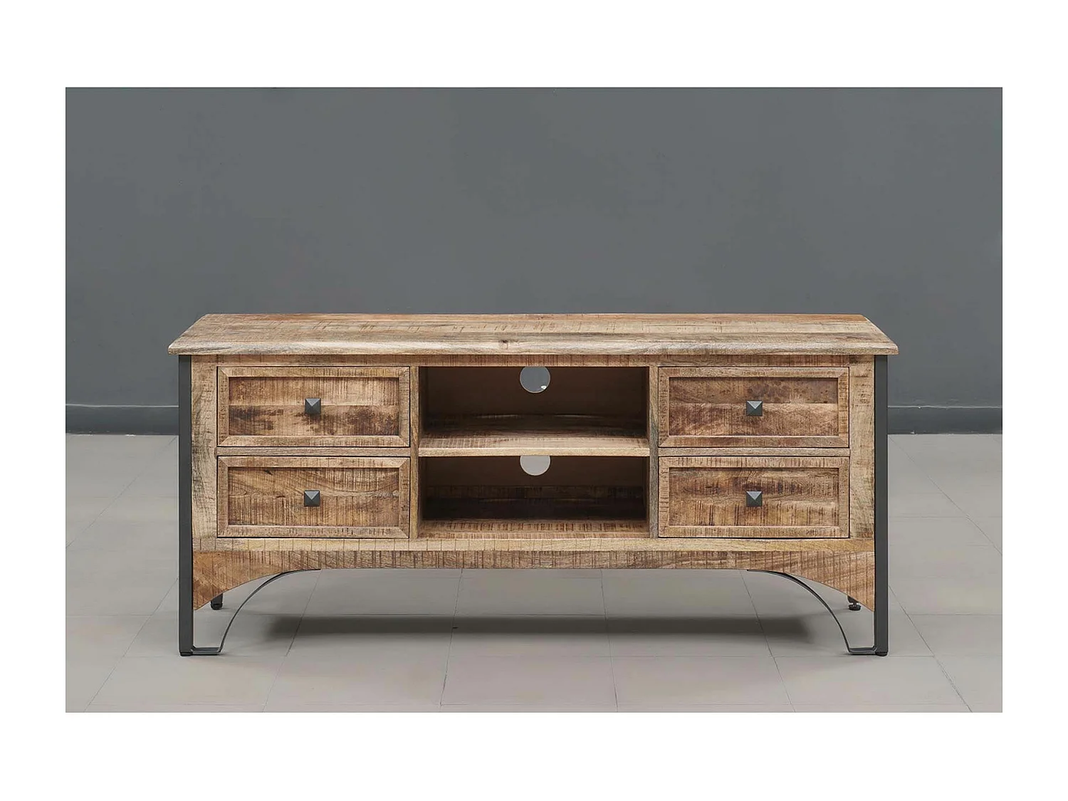 Meuble TV 4 tiroirs | Manguier Pondicherry