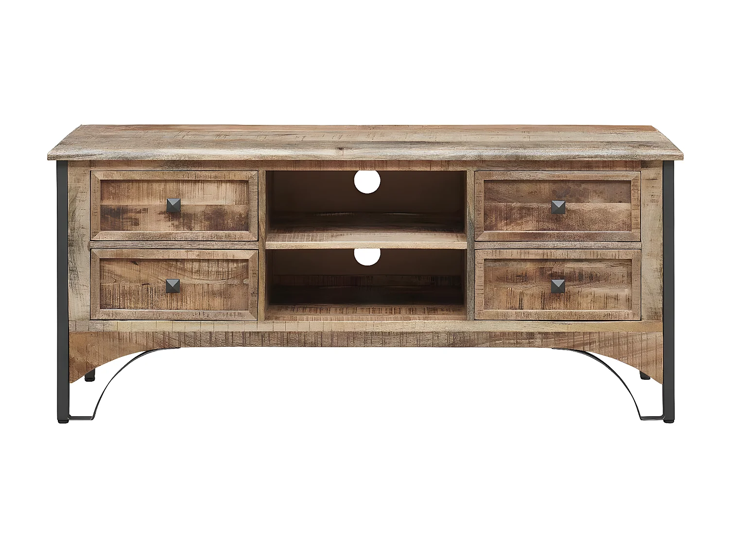 Meuble TV 4 tiroirs | Manguier Pondicherry