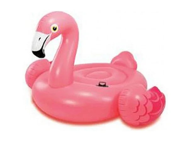 Colchoneta hinchable isla Flamingo Intex 218x211x136cm