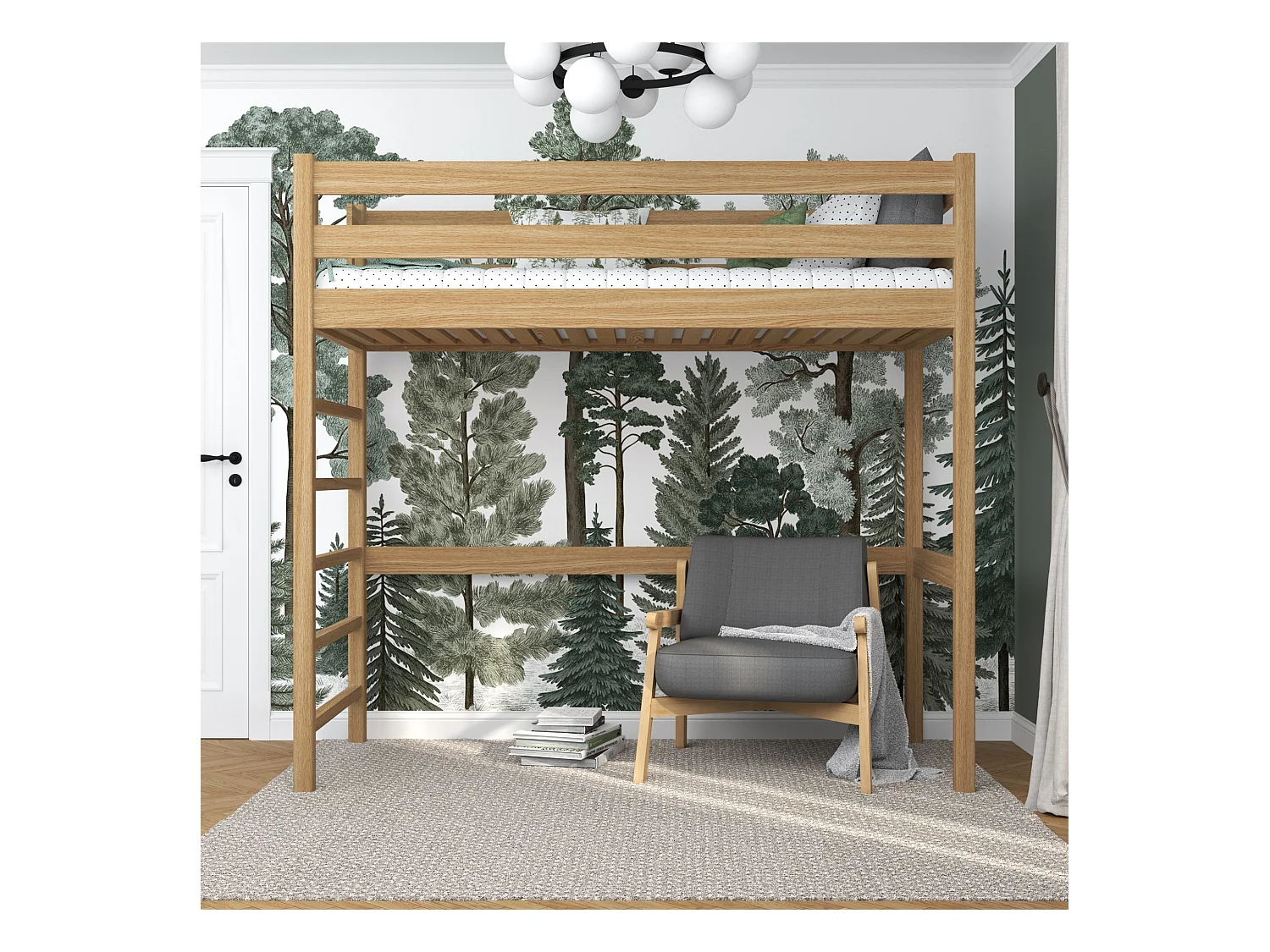 HOCHBETT N01 Eiche Natur 120x180