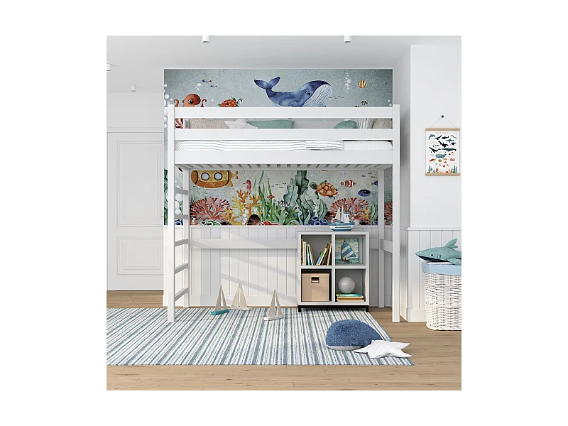 HOCHBETT N01 Weiß 90x190