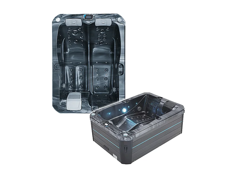 Spa 2 places allongées Archipel® GT2 PRO MAX LED - Spa Thérapeutique Balboa 210x148