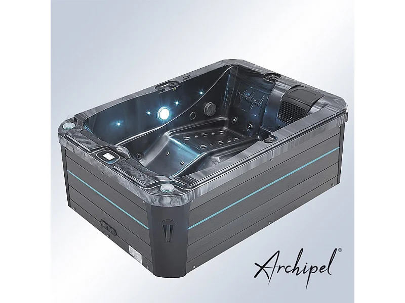 Spa 2 places allongées Archipel® GT2 PRO MAX LED - Spa Thérapeutique Balboa 210x148