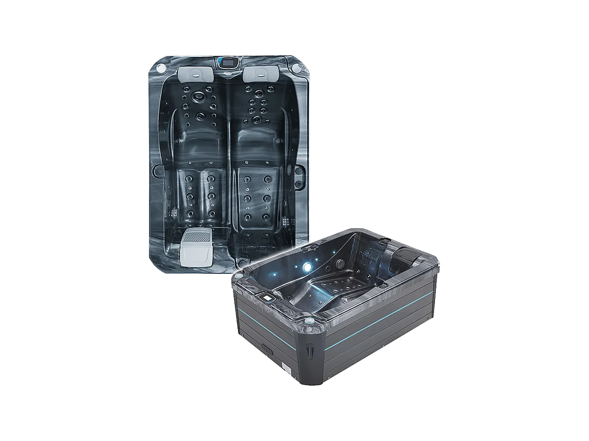 Spa 2 places allongées Archipel® GT2 PRO MAX LED - Spa Thérapeutique Balboa 210x148
