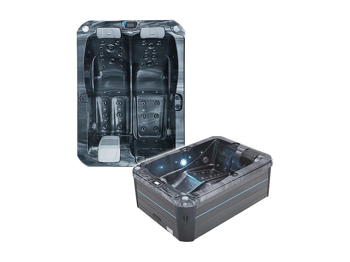 Spa 2 places allongées Archipel® GT2 PRO MAX LED - Spa Thérapeutique Balboa 210x148