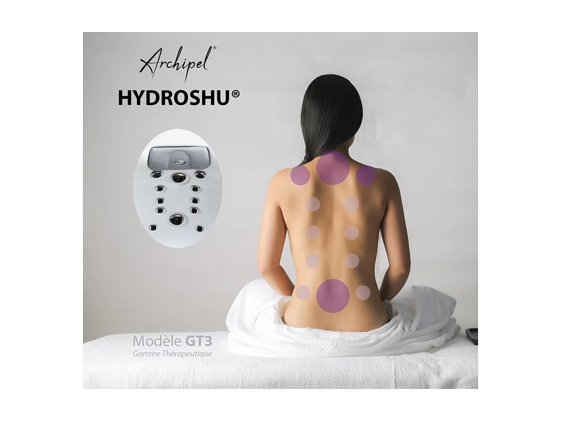 Spa Archipel® GT2 Thérapeutique: Spa Balboa® 2 places allongées 210 x 148 cm