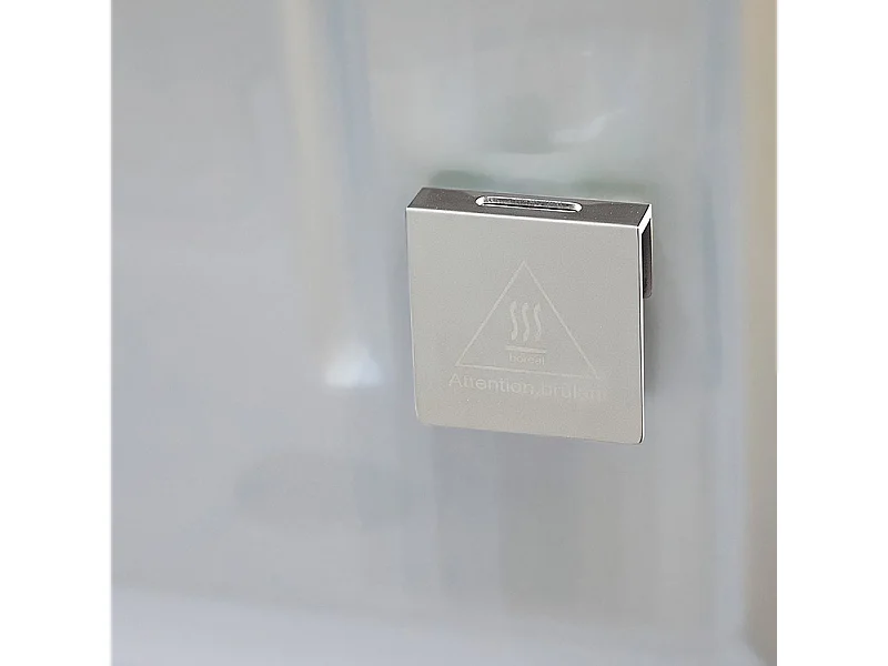 Combi Sauna Infrarouge Douche Hammam Boreal® IRH-180D - Droite