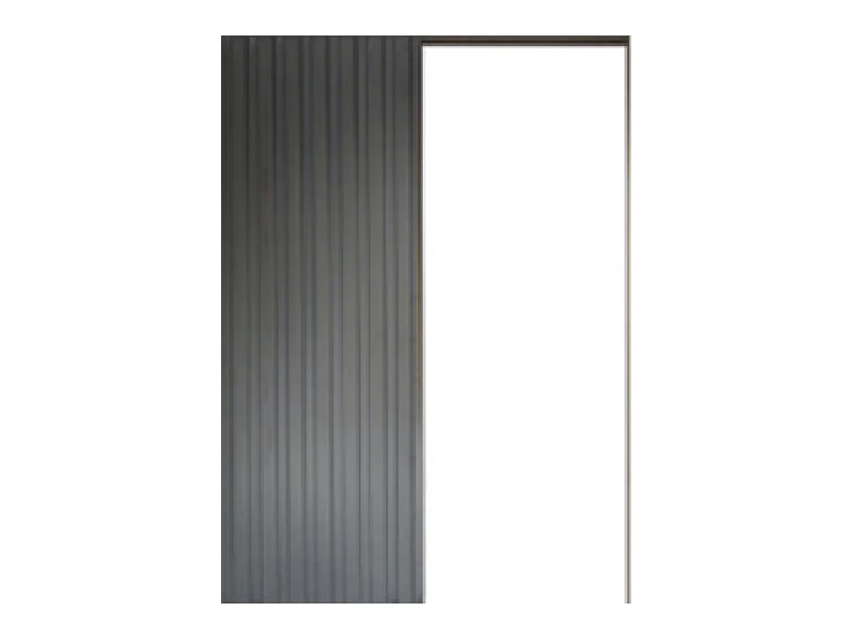 Porte Coulissante Frake Vitree H204 X L83 + Systeme De Galandage Et Kit De Finition Inclus Gd Menuiseries