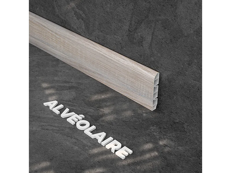 Plinthe Alvéolaire 1.80 m - Chêne Naturel