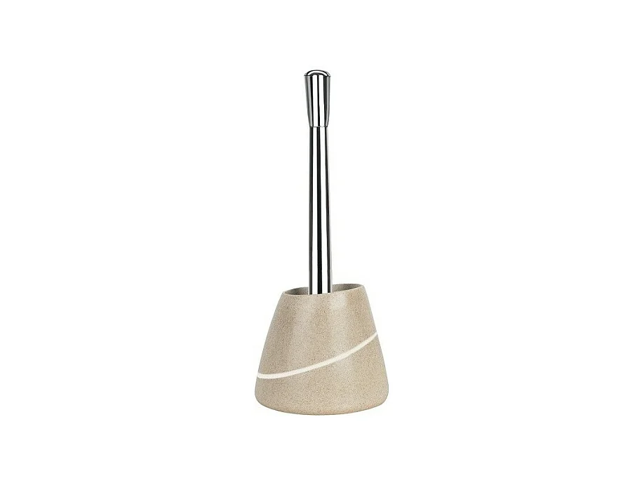 Brosse Wc avec support Polyresine ETNA Beige Sable Spirella