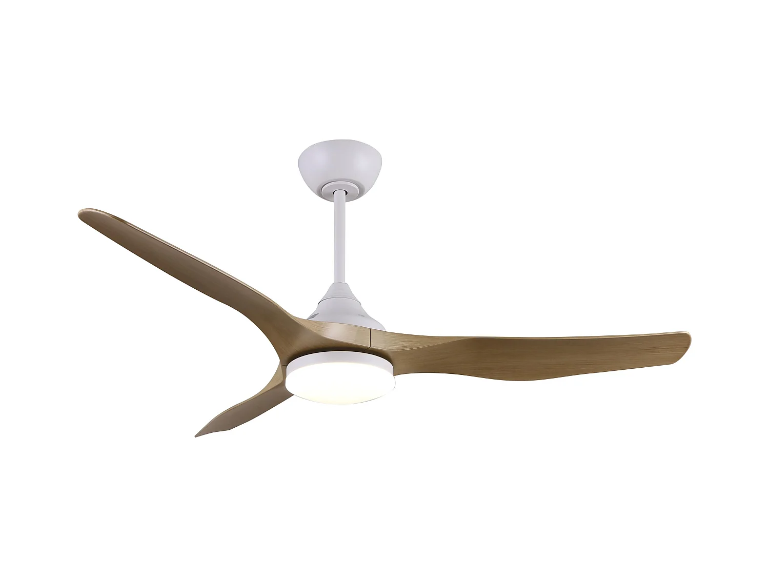 Ventoinha de teto silenciosa com luz