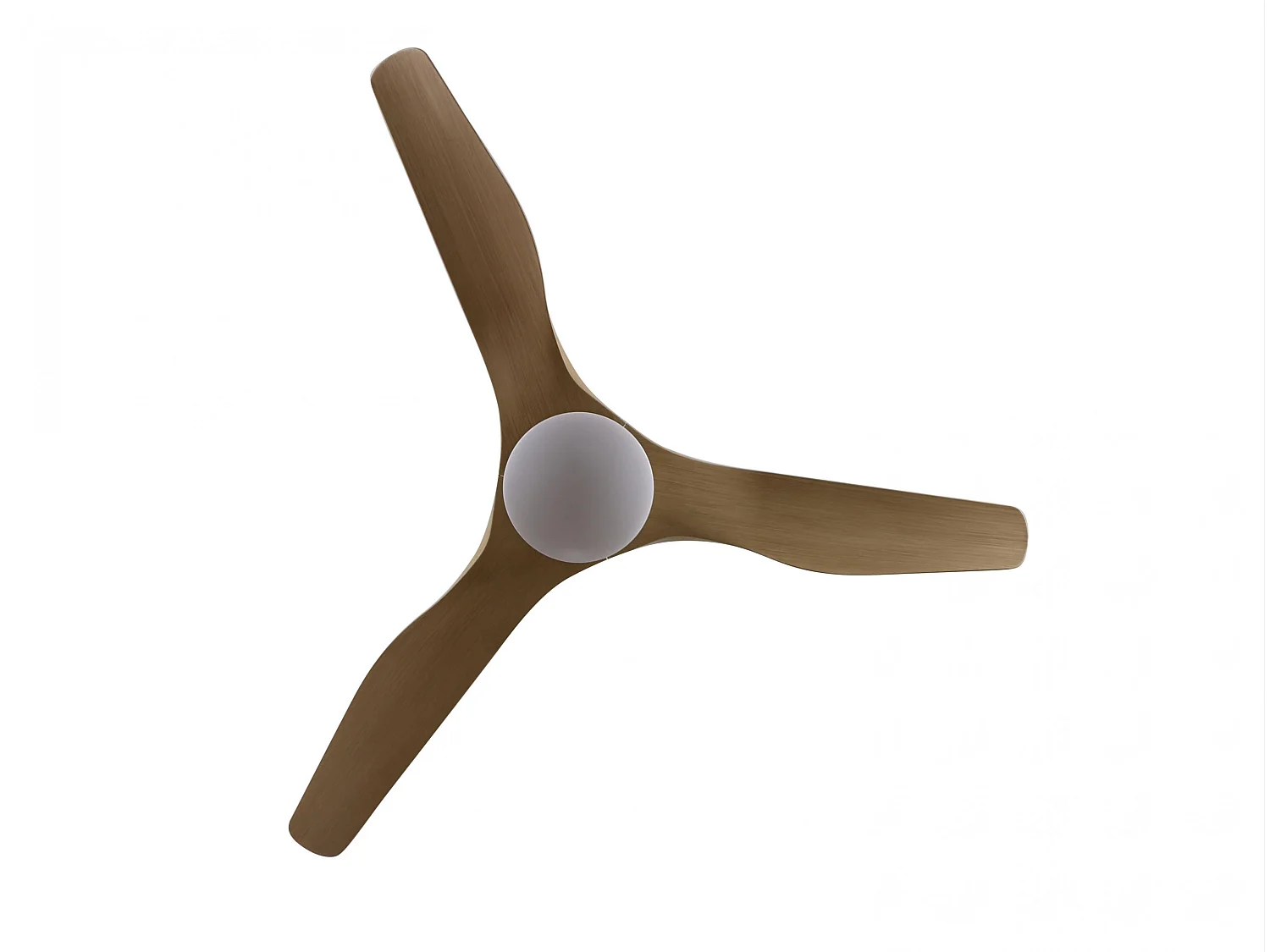 Ventoinha de teto silenciosa com luz