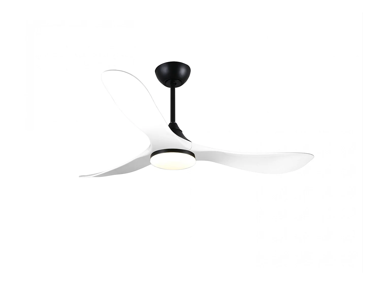 Ventilateur de plafond silencieux avec lumière