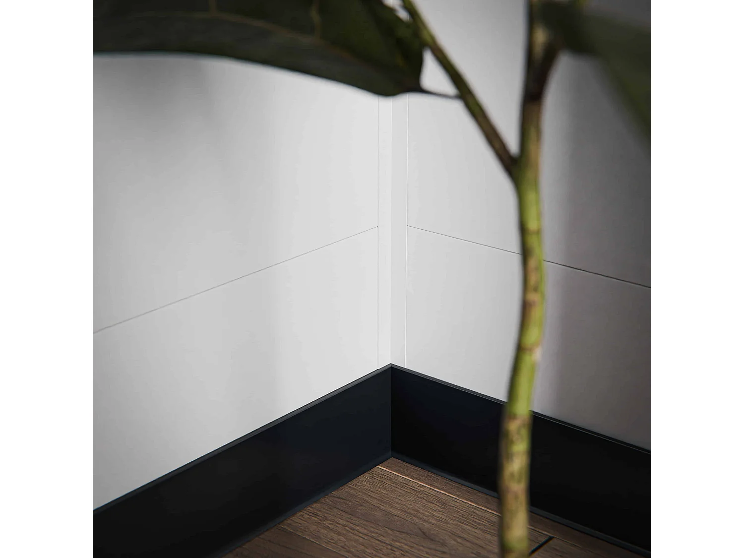 Profil d'Angle PVC Clipsable 8 mm - Longueur 2.60 m - Blanc