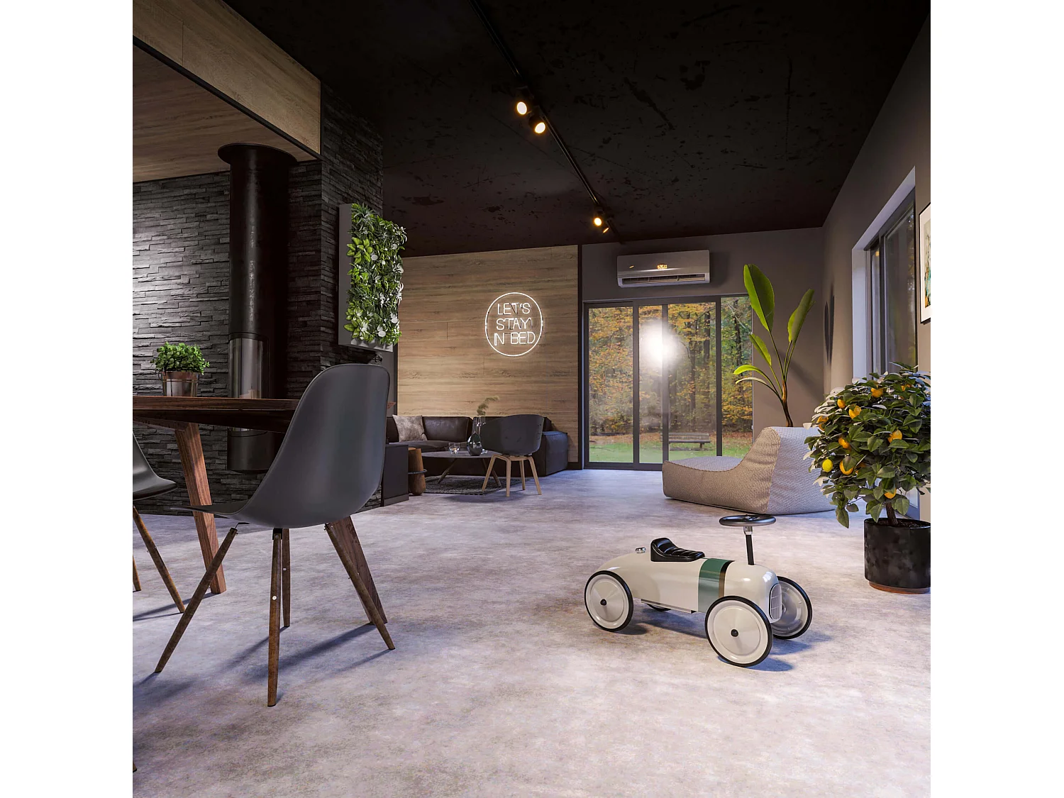 Lambris PVC 250 mm - Lot de 4 Lames - Chêne Naturel