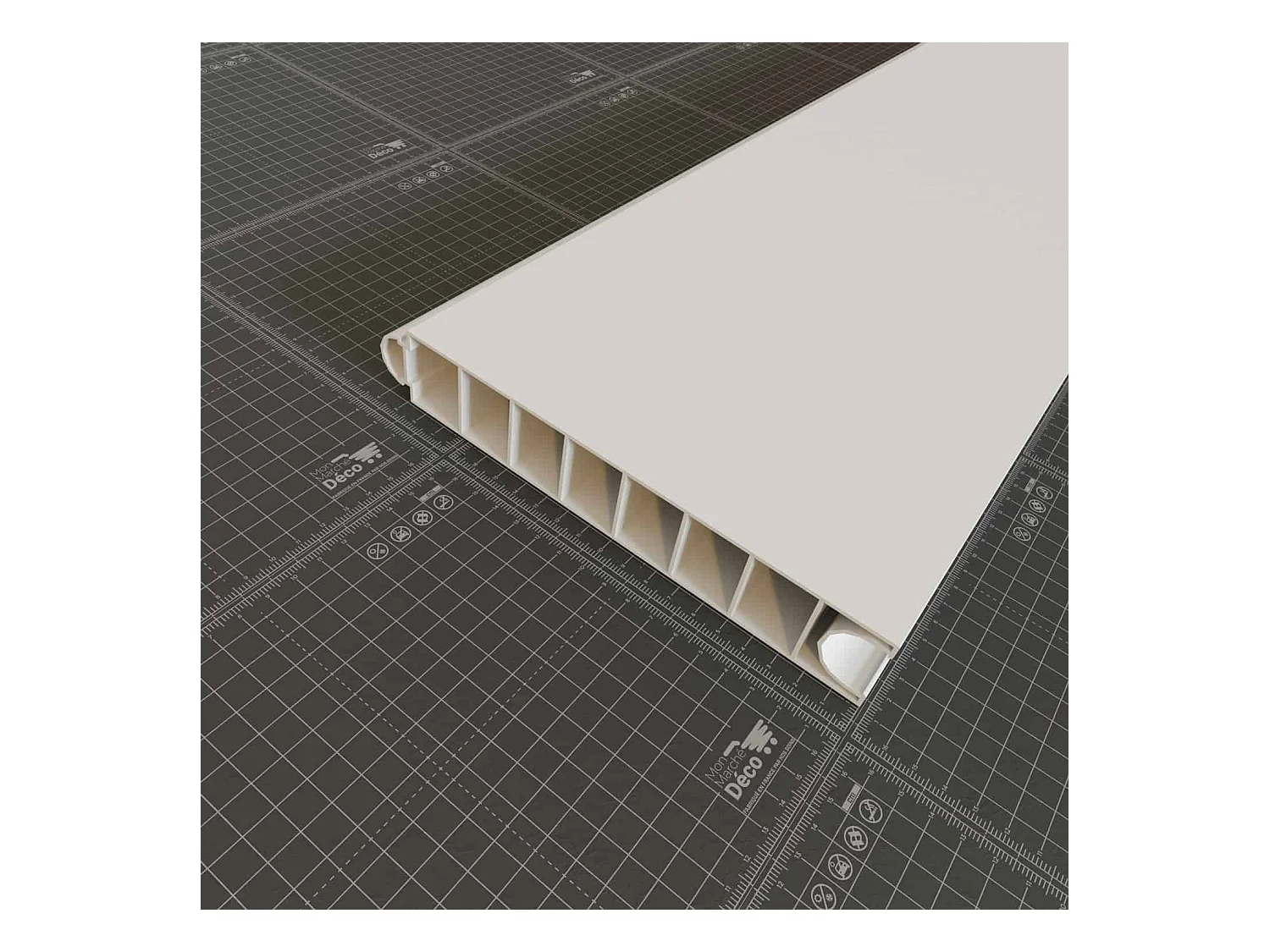 Plaque soubassement - Clôture PRO &amp; SLIM