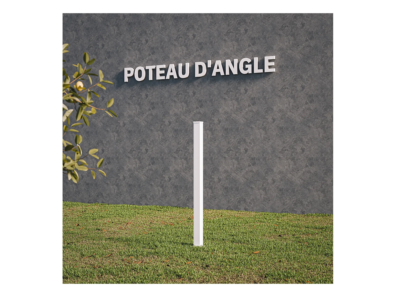 Poteau d'Angle SLIM 120 cm