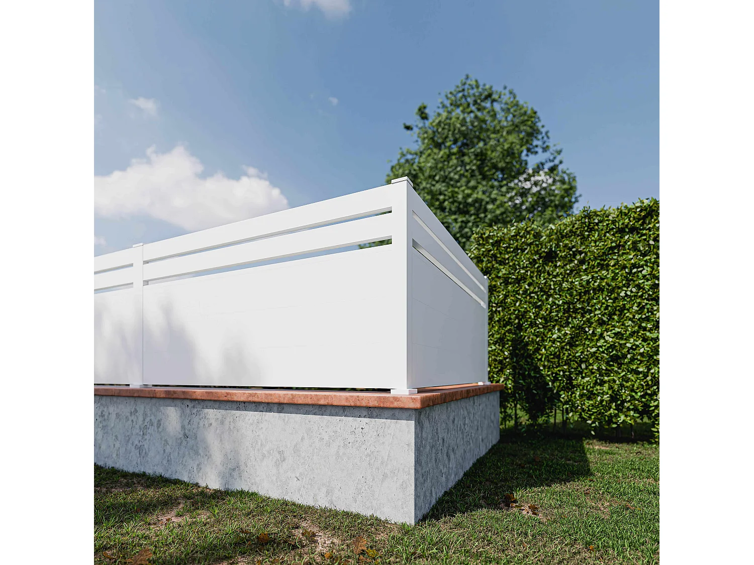 Poteau d'Angle SLIM 90 cm