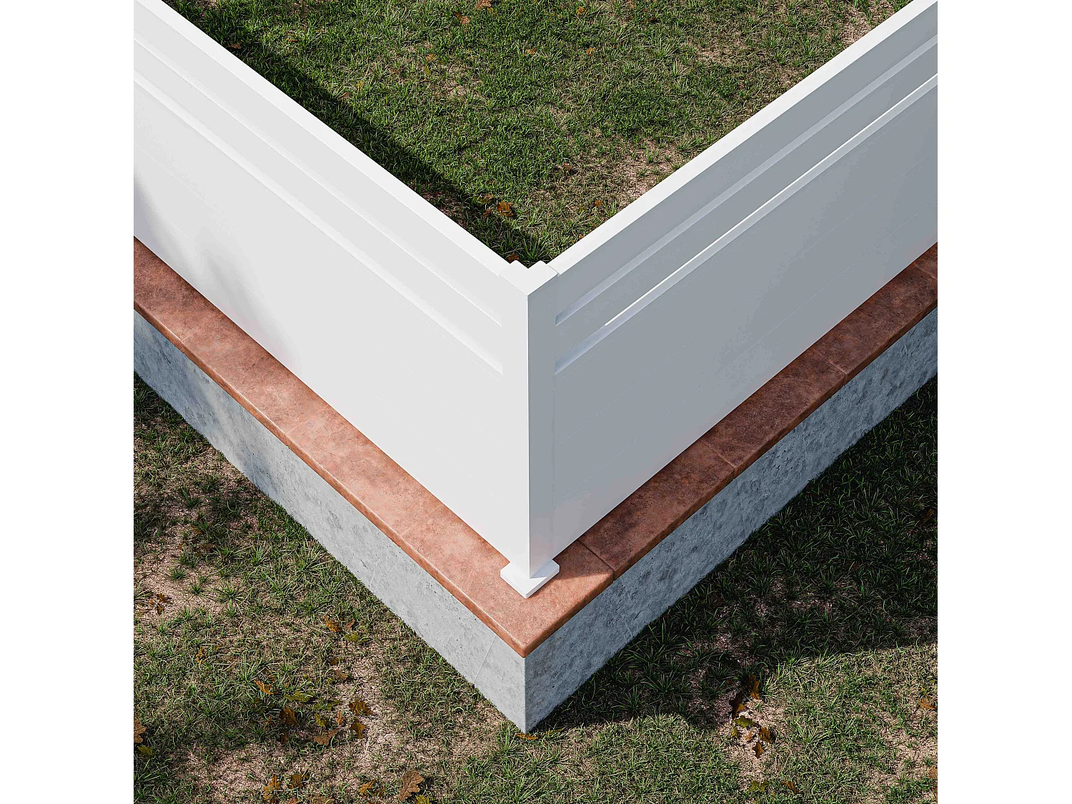 Poteau d'Angle SLIM 90 cm