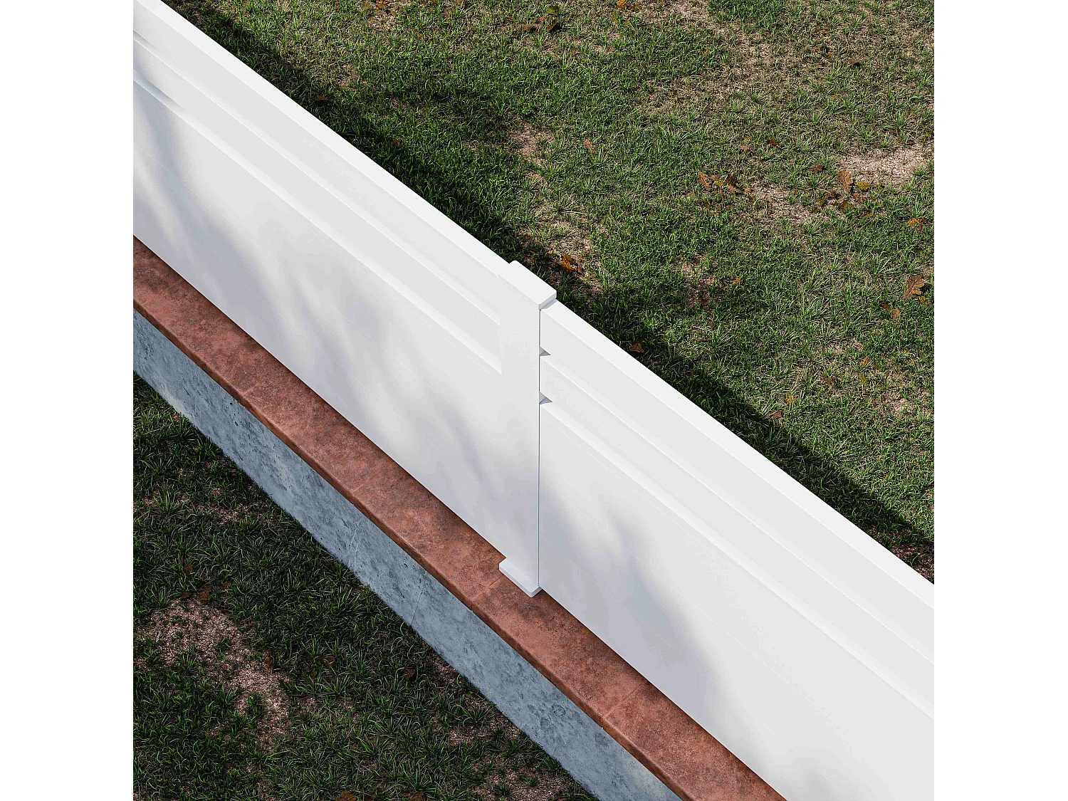 Poteau Complet SLIM 90 cm