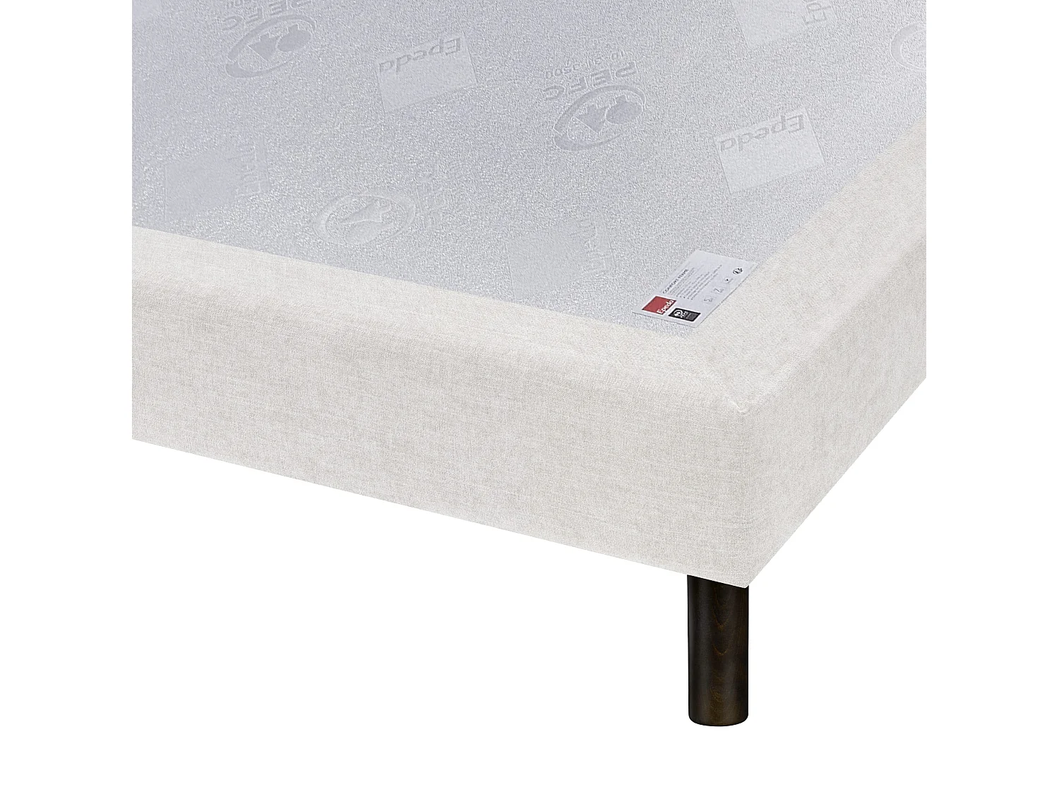 Sommier Epeda NATURE FERME LIN 2x90x200