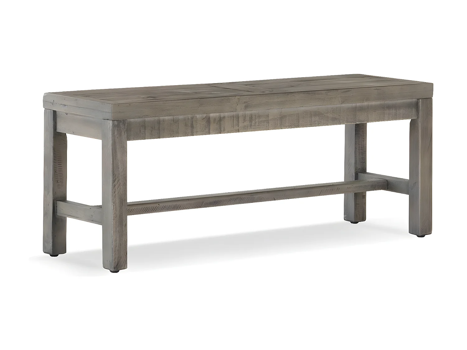 Banc Bois 112x35x45.5cm Marron - Sidéline Décoration d'Autrefois