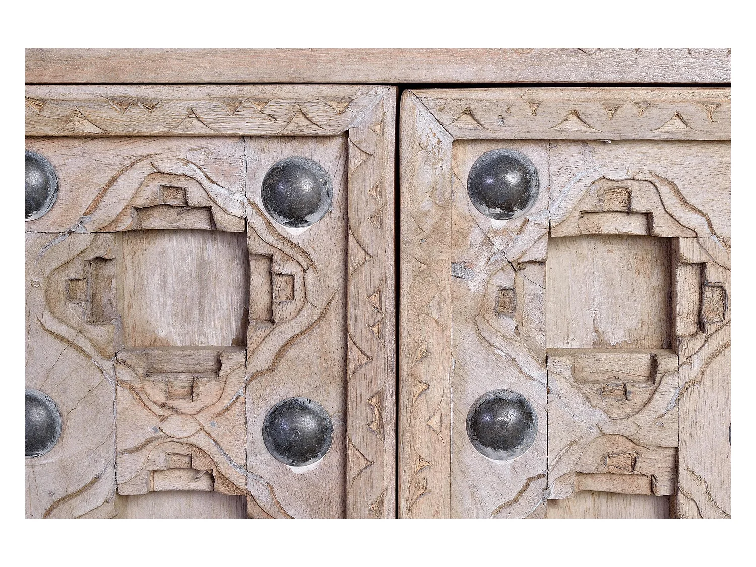 Buffet en manguier naturel