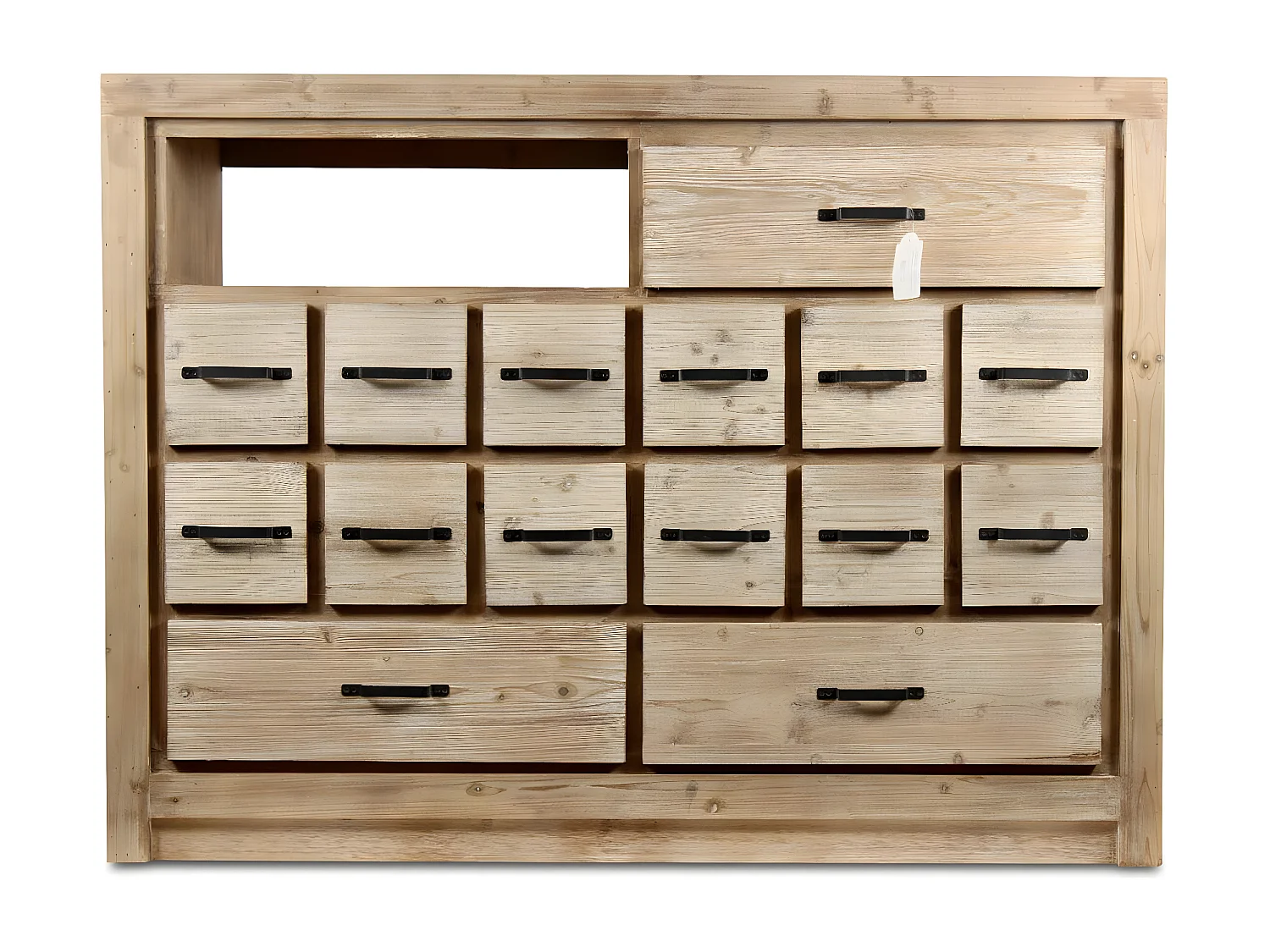 Bahut grainetier 15 tiroirs naturel Bois Naturel - Esmée Décoration d'Autrefois