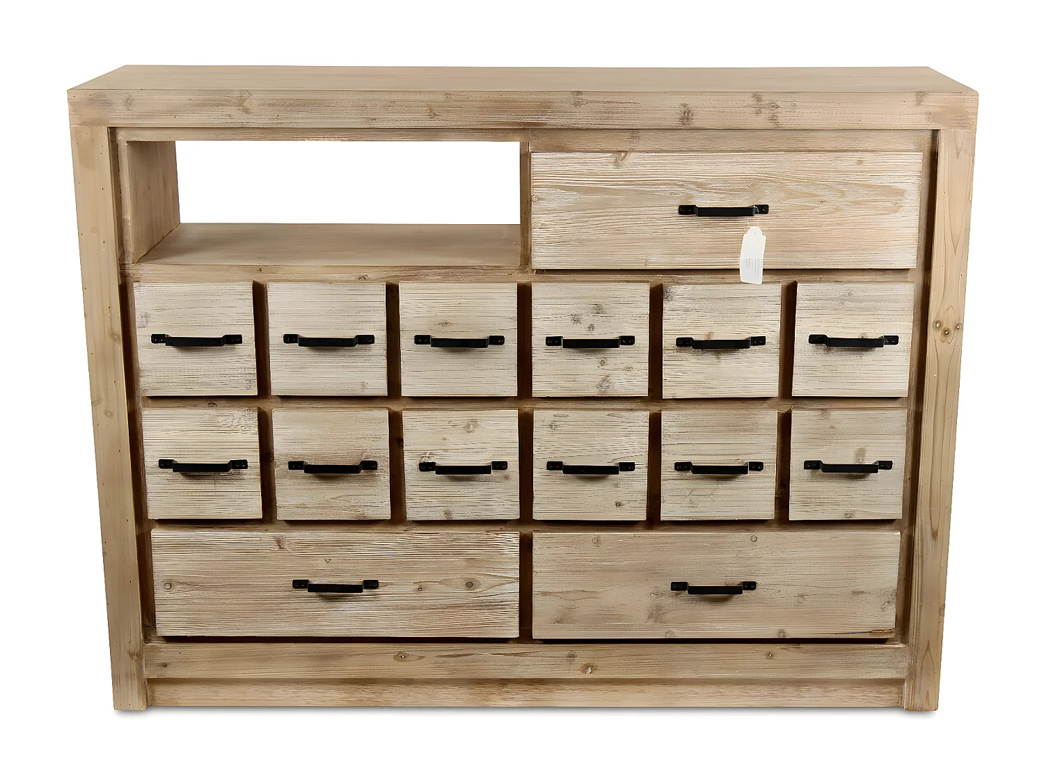 Bahut grainetier 15 tiroirs naturel Bois Naturel - Esmée Décoration d'Autrefois