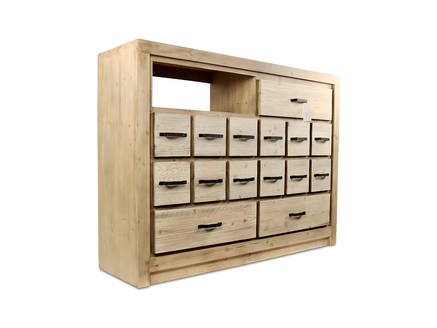 Bahut grainetier 15 tiroirs naturel Bois Naturel - Esmée Décoration d'Autrefois