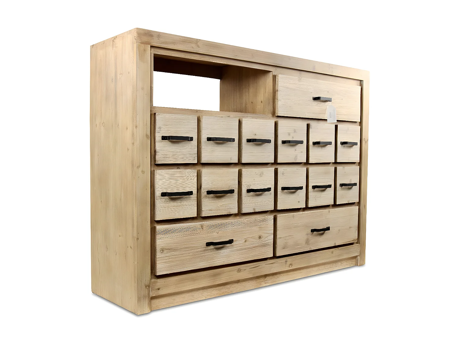 Bahut grainetier 15 tiroirs naturel Bois Naturel - Esmée Décoration d'Autrefois