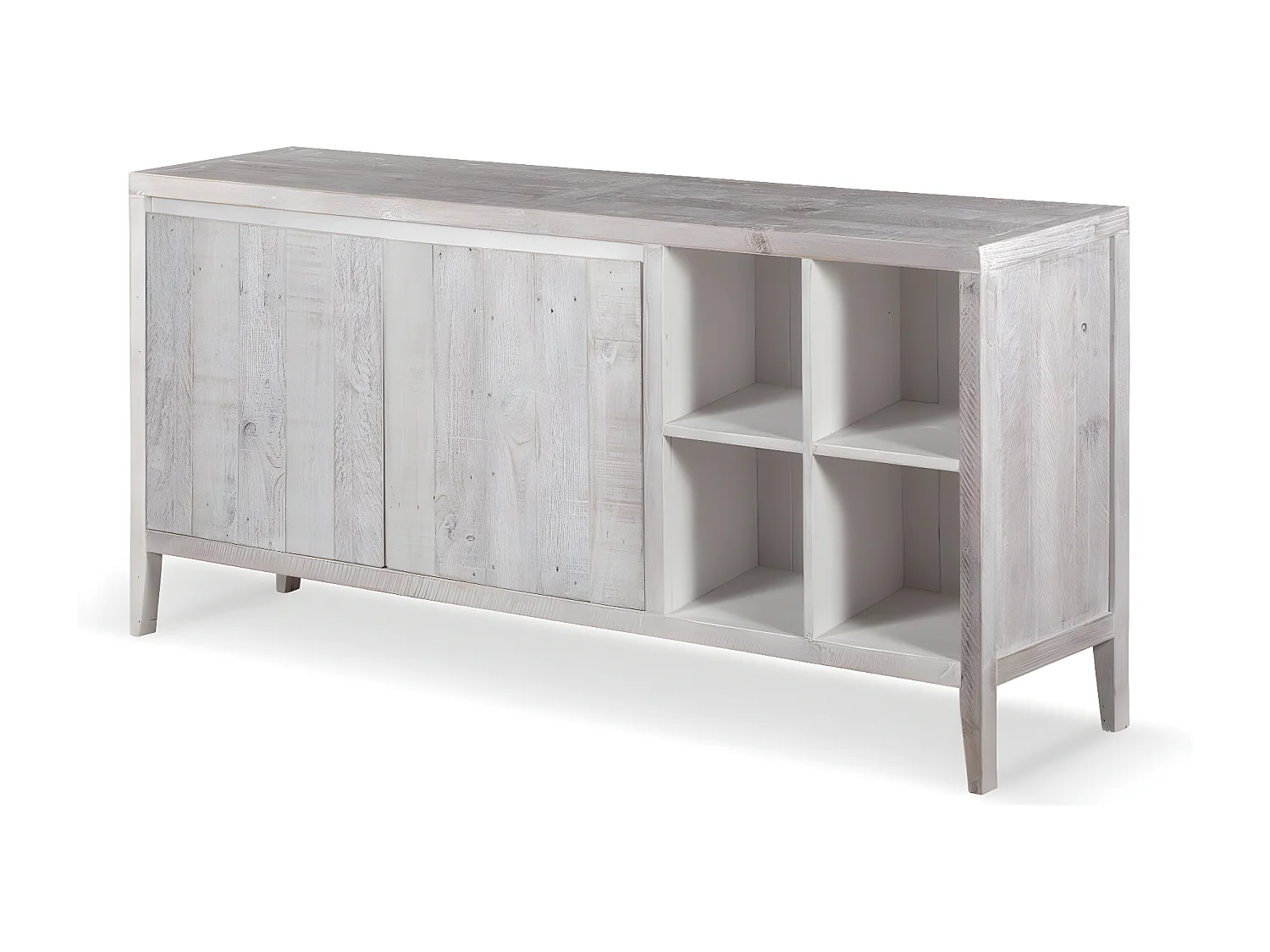 Buffet Bois Gris - Cadélia Décoration d'Autrefois