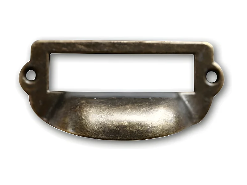 12 poignées fonte patinée 06 Fonte Marron - Décoration d'Autrefois