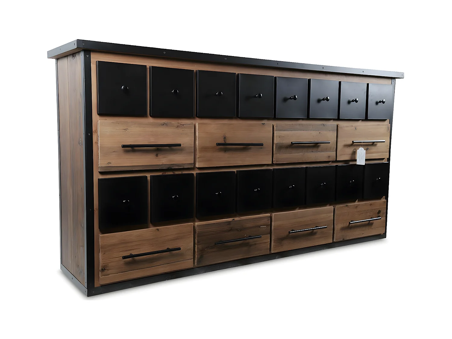 Bahut Bois Marron - Eduline Décoration d'Autrefois