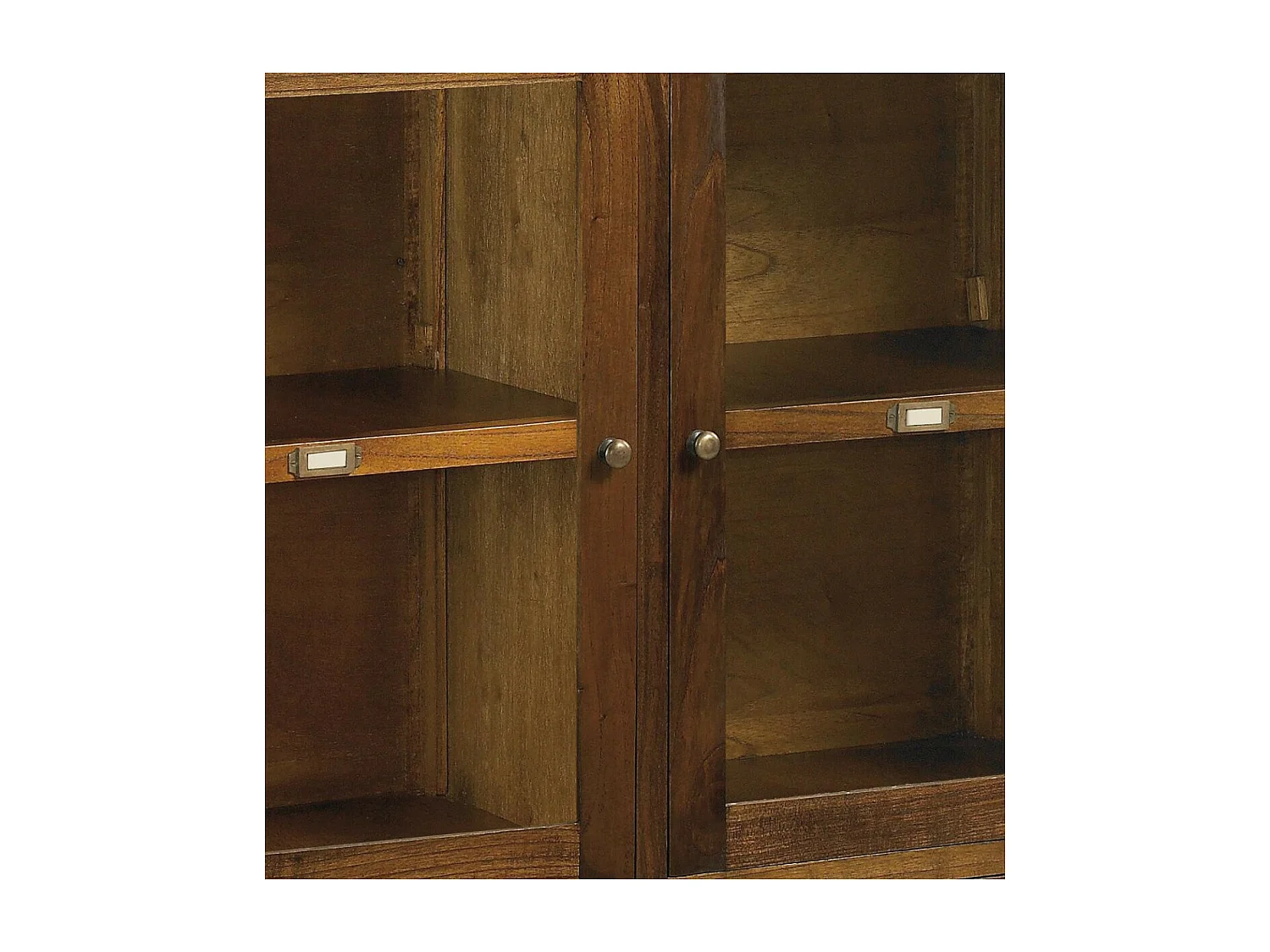 Buffet 6 tiroirs bronze Bois Marron - Onéline Décoration d'Autrefois