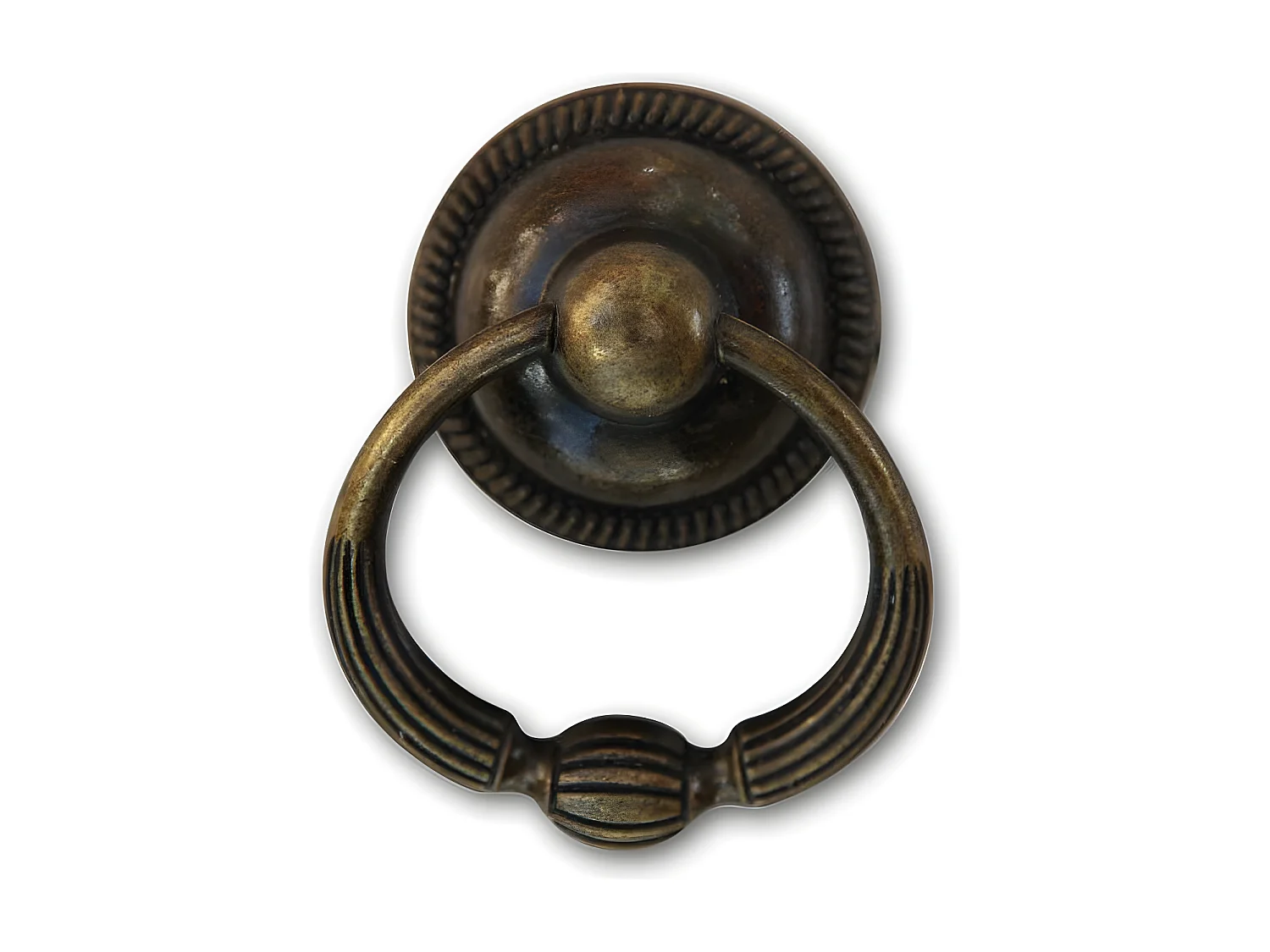 12 poignées fonte patinée 17 Fonte Marron - Décoration d'Autrefois