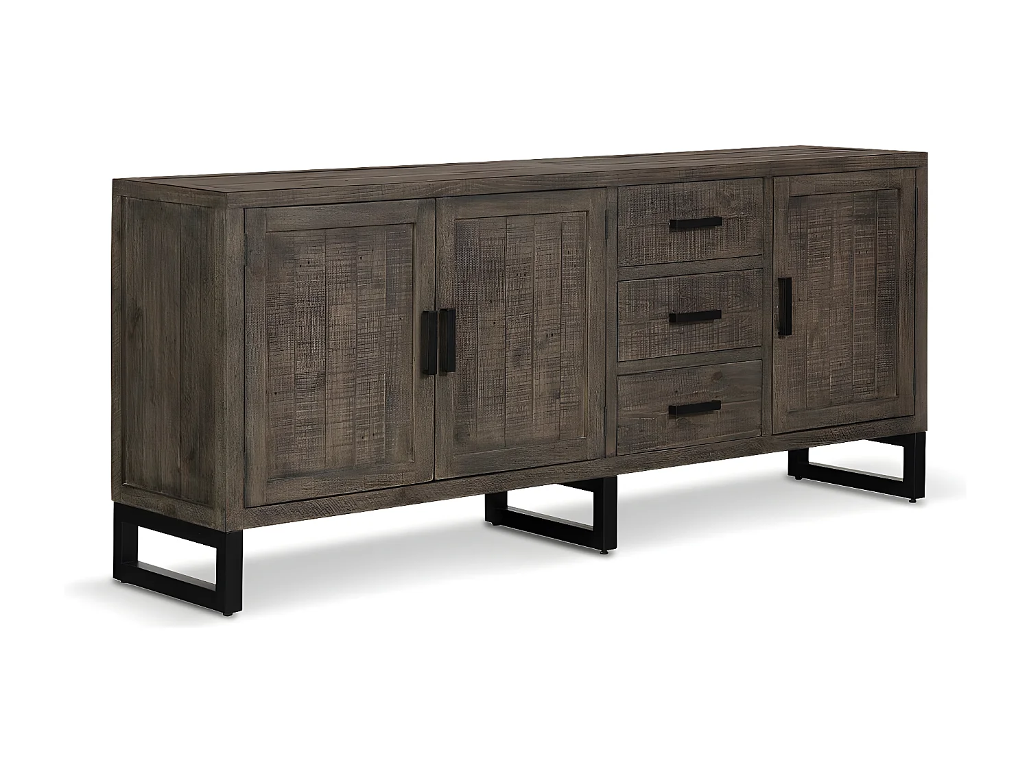 Bahut Bois Marron - Décoration d'Autrefois