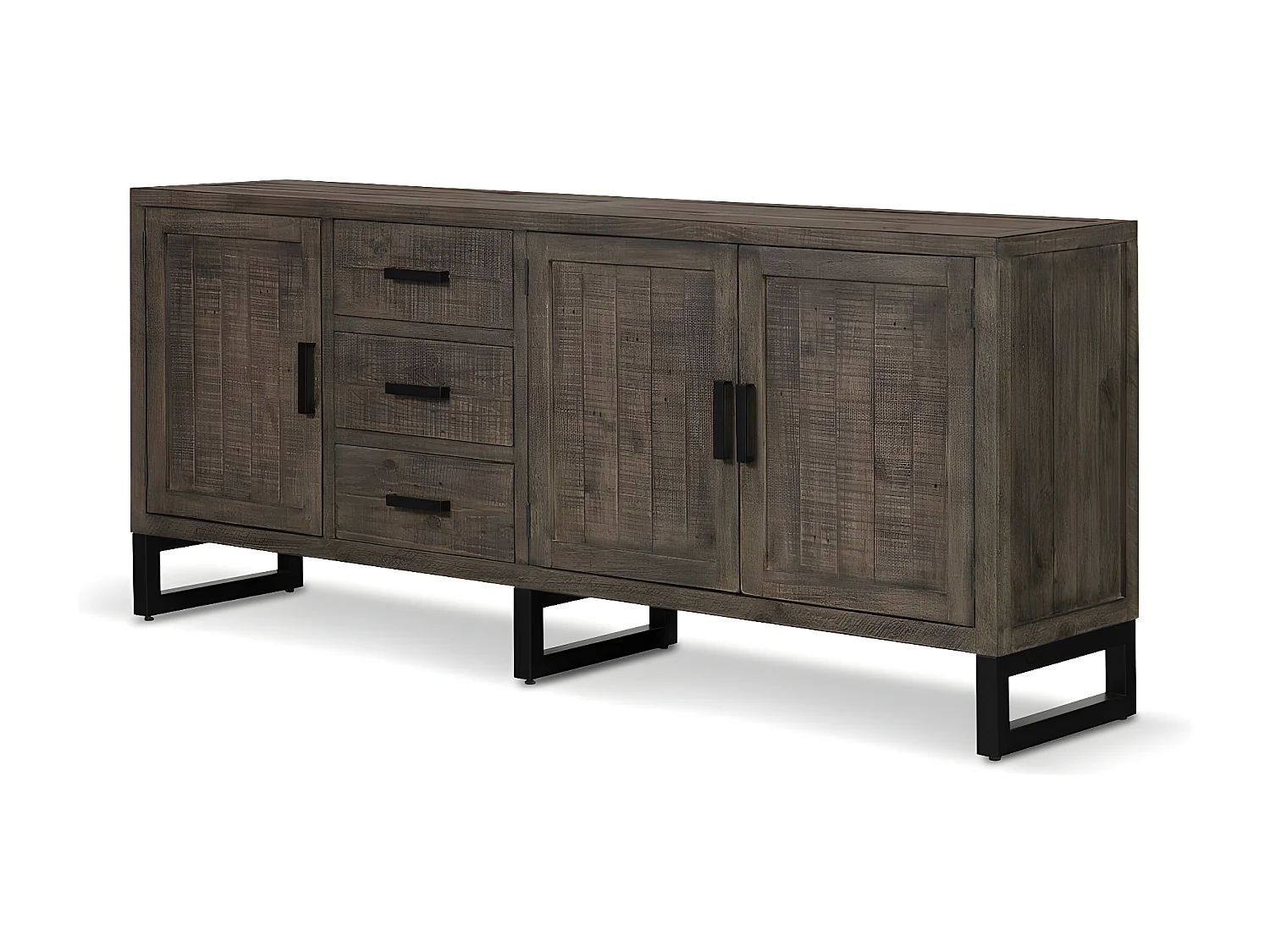 Bahut Bois Marron - Décoration d'Autrefois